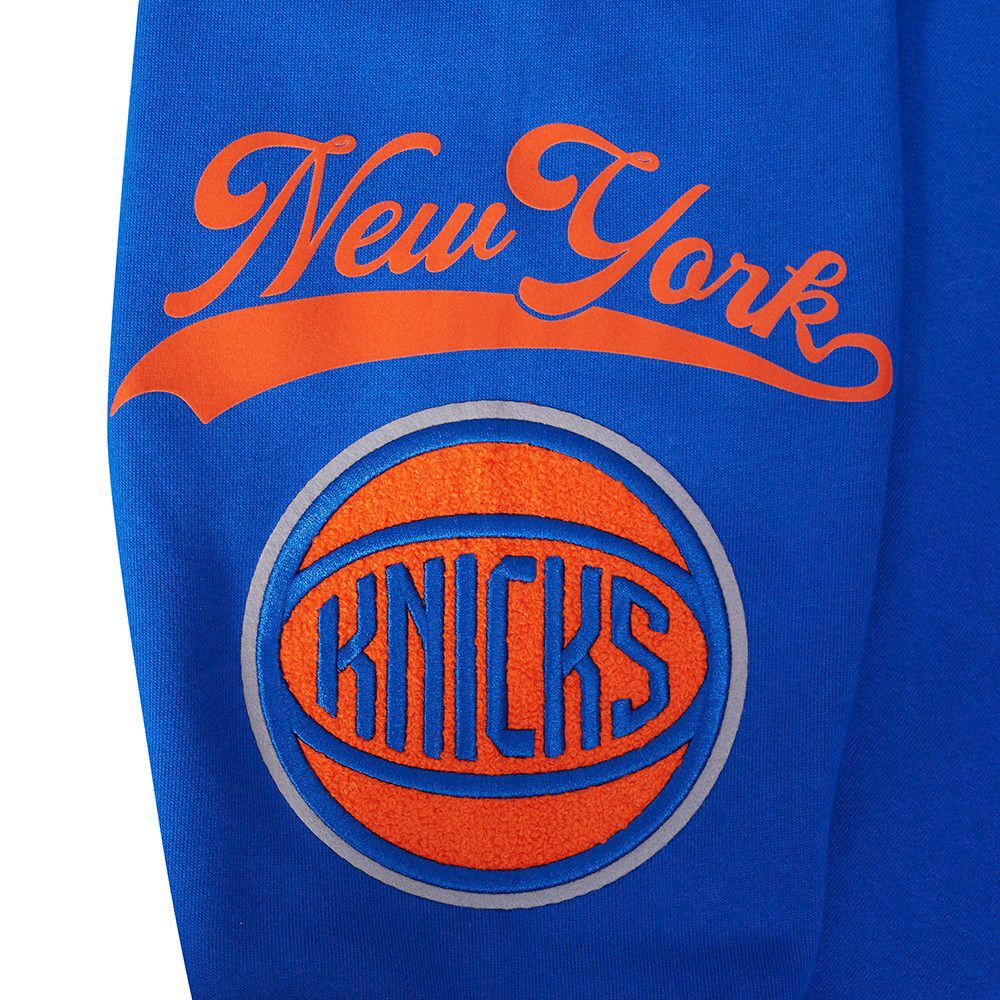 Pro Standard Men's New York Knicks Blue Living Large Hoodie product image