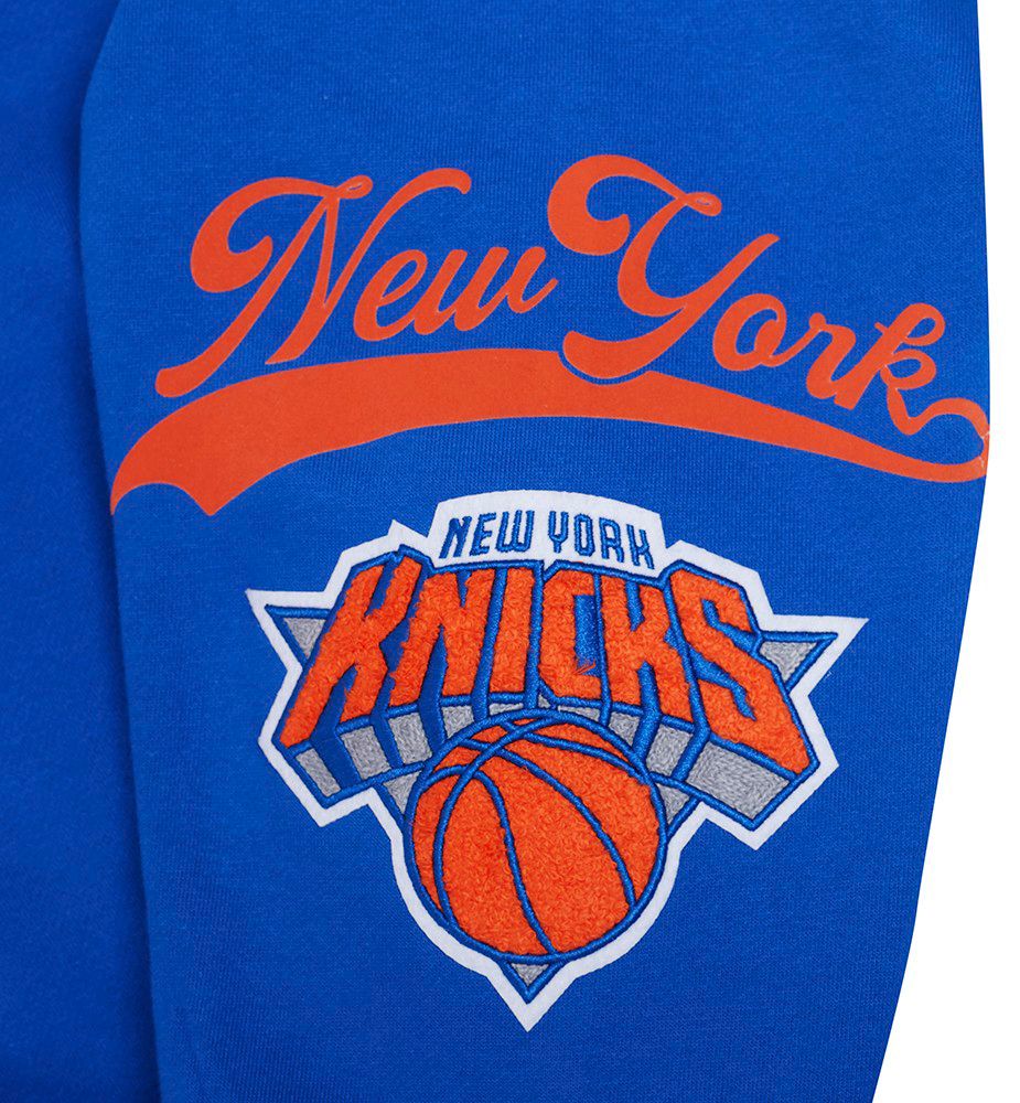 Pro Standard Men's New York Knicks Blue Living Large Hoodie product image
