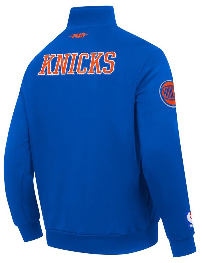 Pro Standard Men's New York Knicks Blue Arch 1/4 Zip Pullover product image