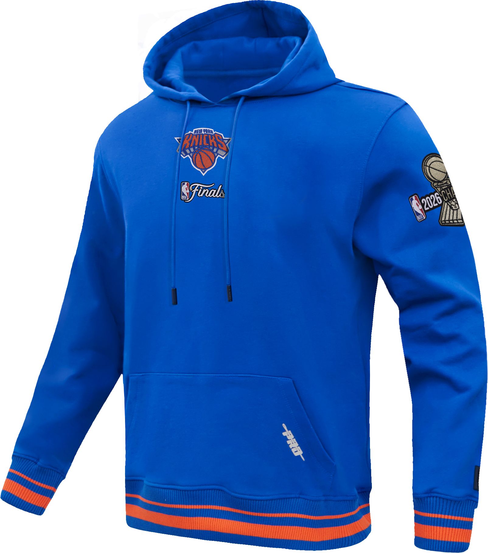 Pro Standard Adult 2026 NBA Champions New York Knicks Royal Hoodie