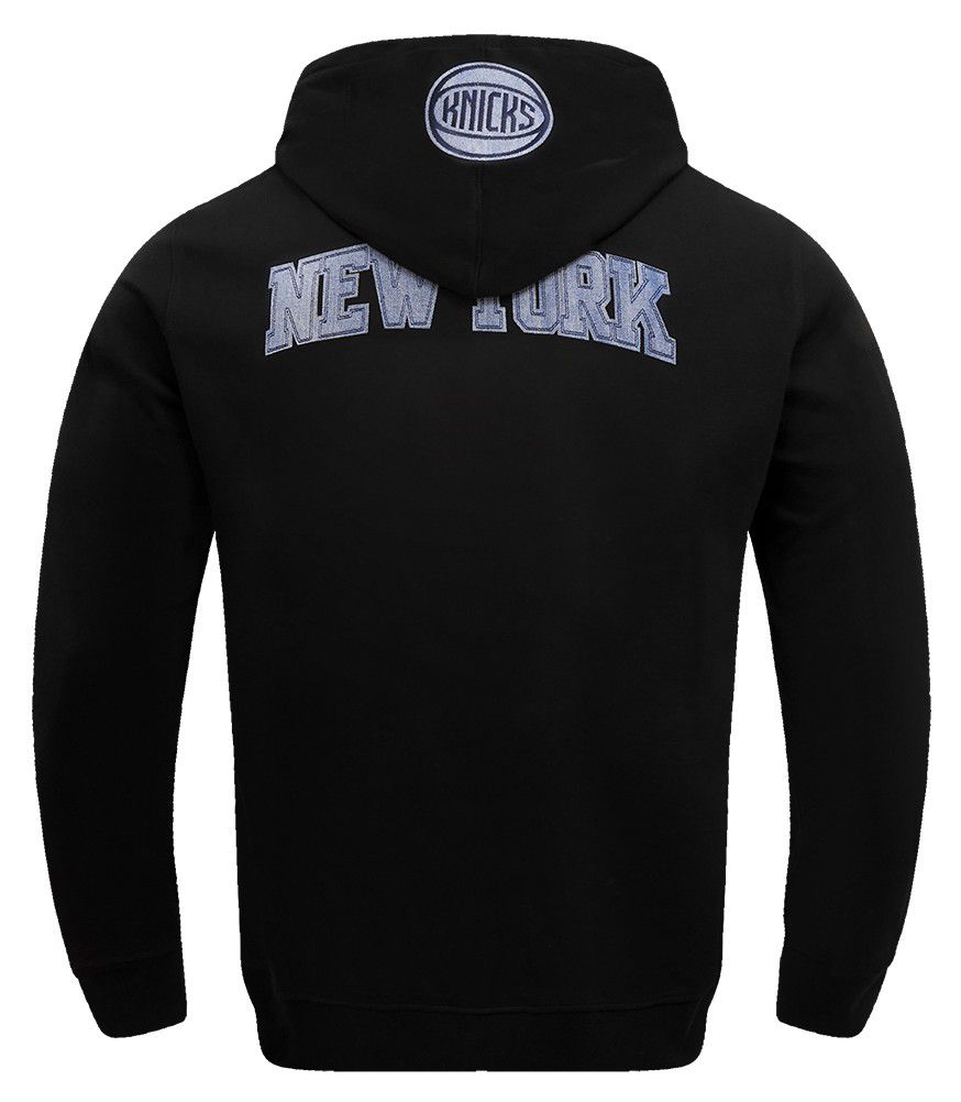 Pro Standard Men's New York Knicks Black Varsity Blues Hoodie product image