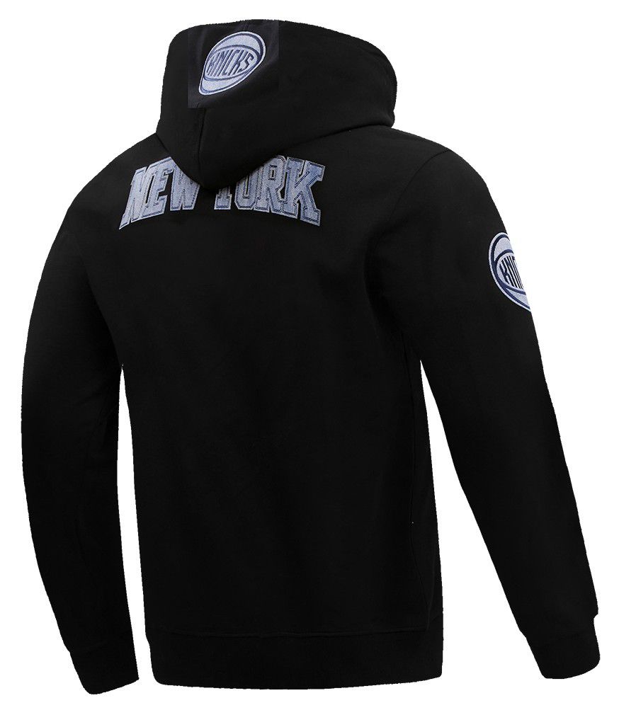 Pro Standard Men's New York Knicks Black Varsity Blues Hoodie product image