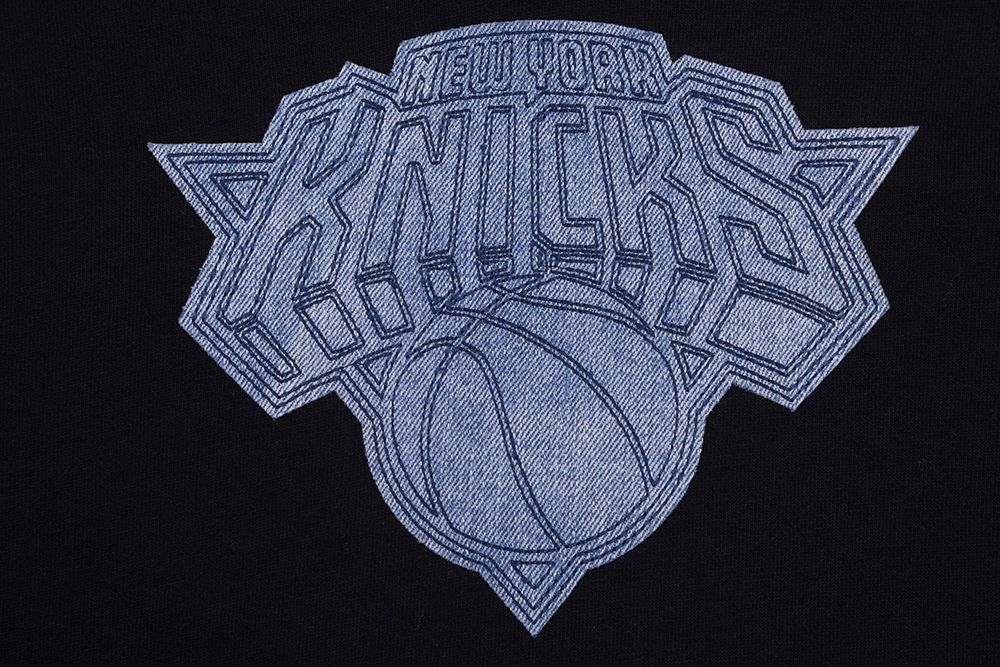 Pro Standard Men's New York Knicks Black Varsity Blues Hoodie product image