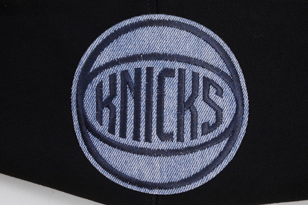 Pro Standard Men's New York Knicks Black Varsity Blues Hoodie product image