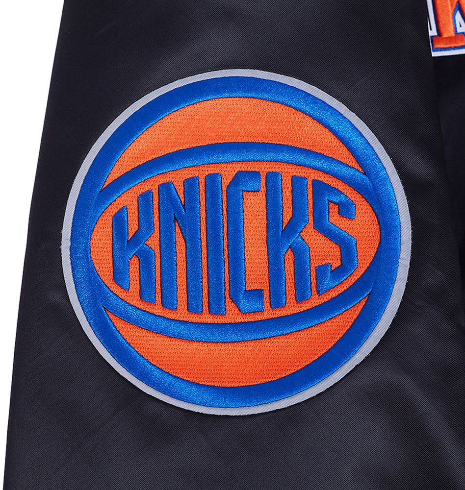 Pro Standard Men's New York Knicks Black Souvenir Satin Jacket product image