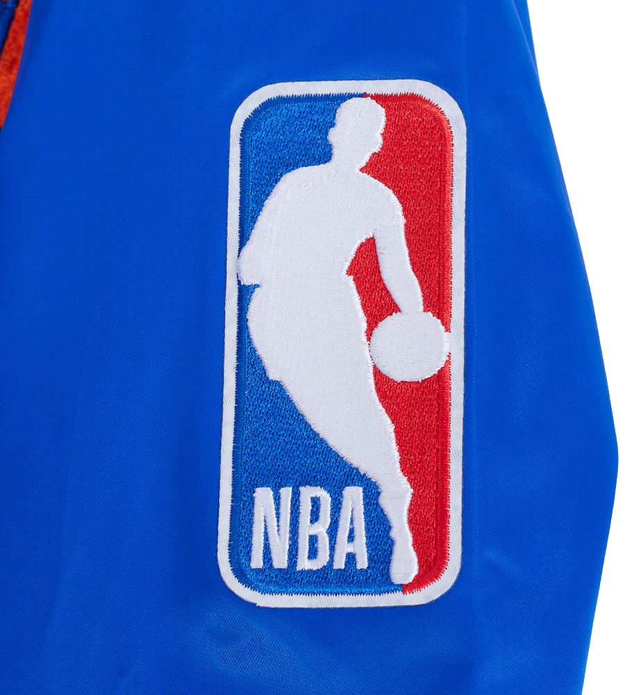 Pro Standard Men's New York Knicks Blue Best of Satin Jacket product image