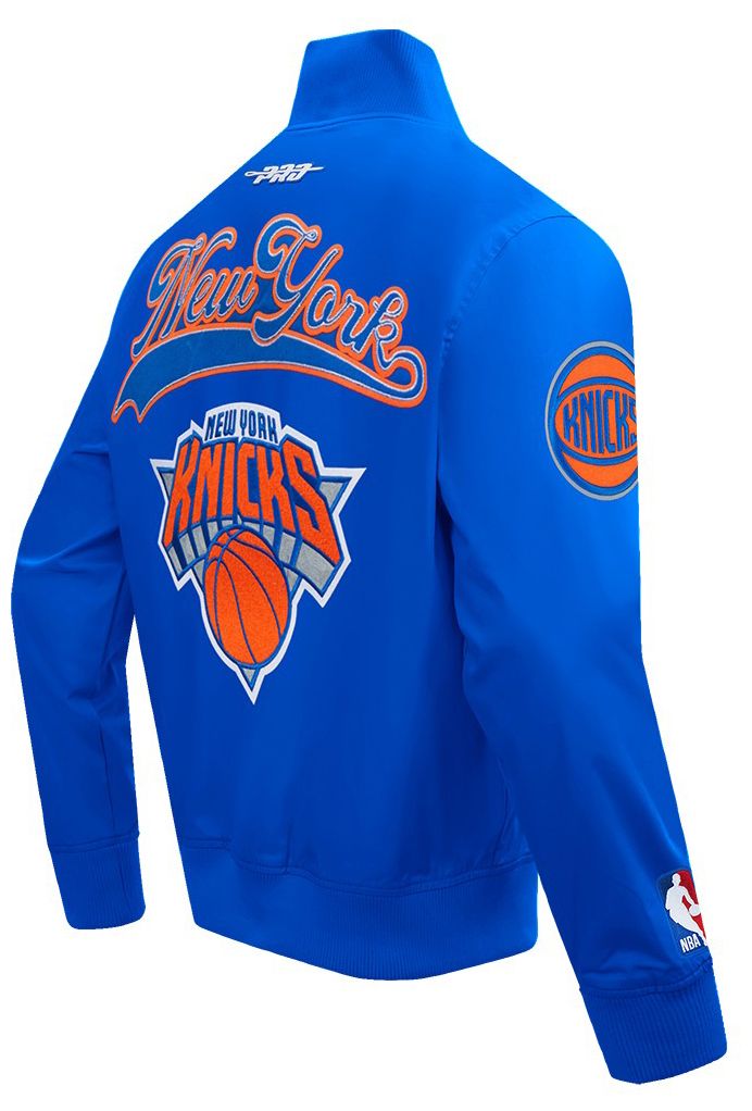 Pro Standard Men's New York Knicks Blue Living Large Jacket product image