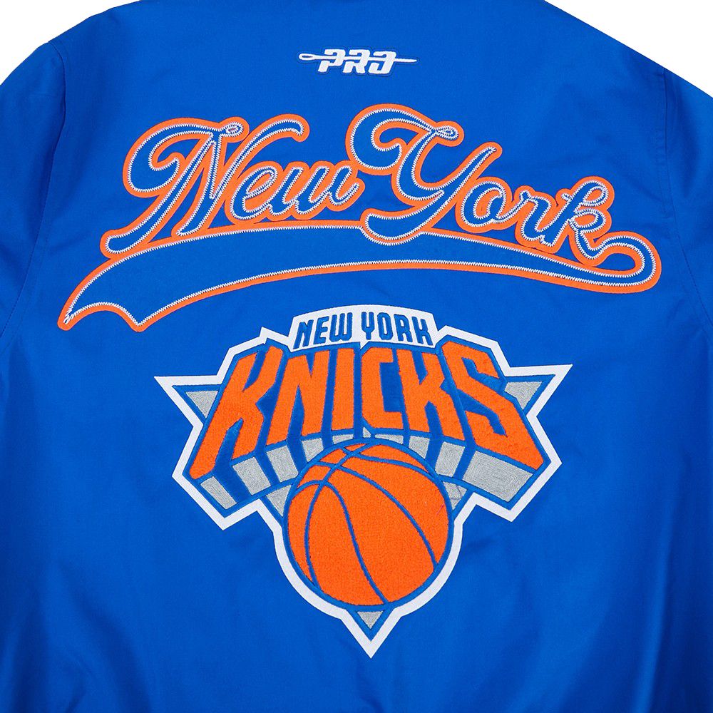 Pro Standard Men's New York Knicks Blue Living Large Jacket product image
