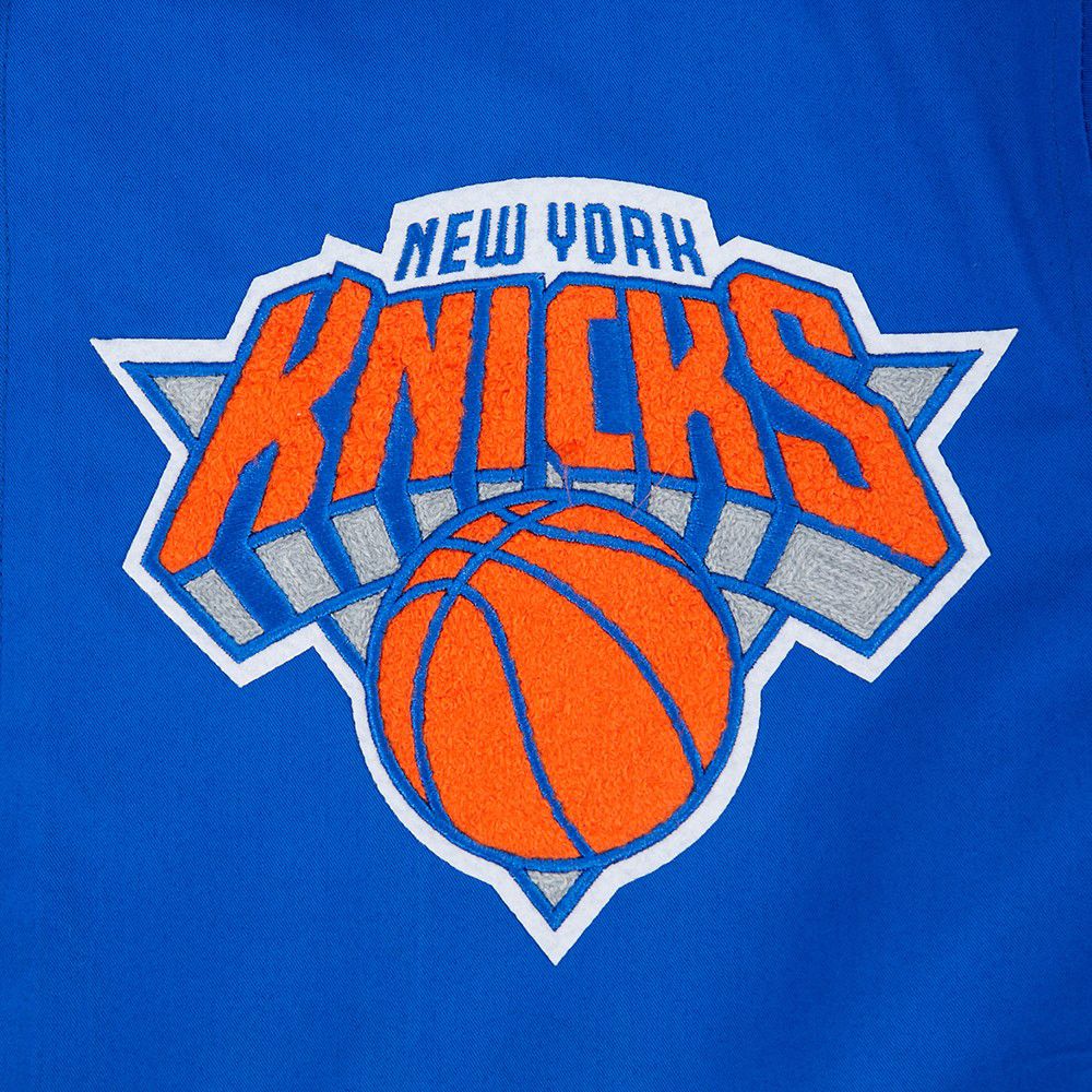 Pro Standard Men's New York Knicks Blue Living Large Jacket product image