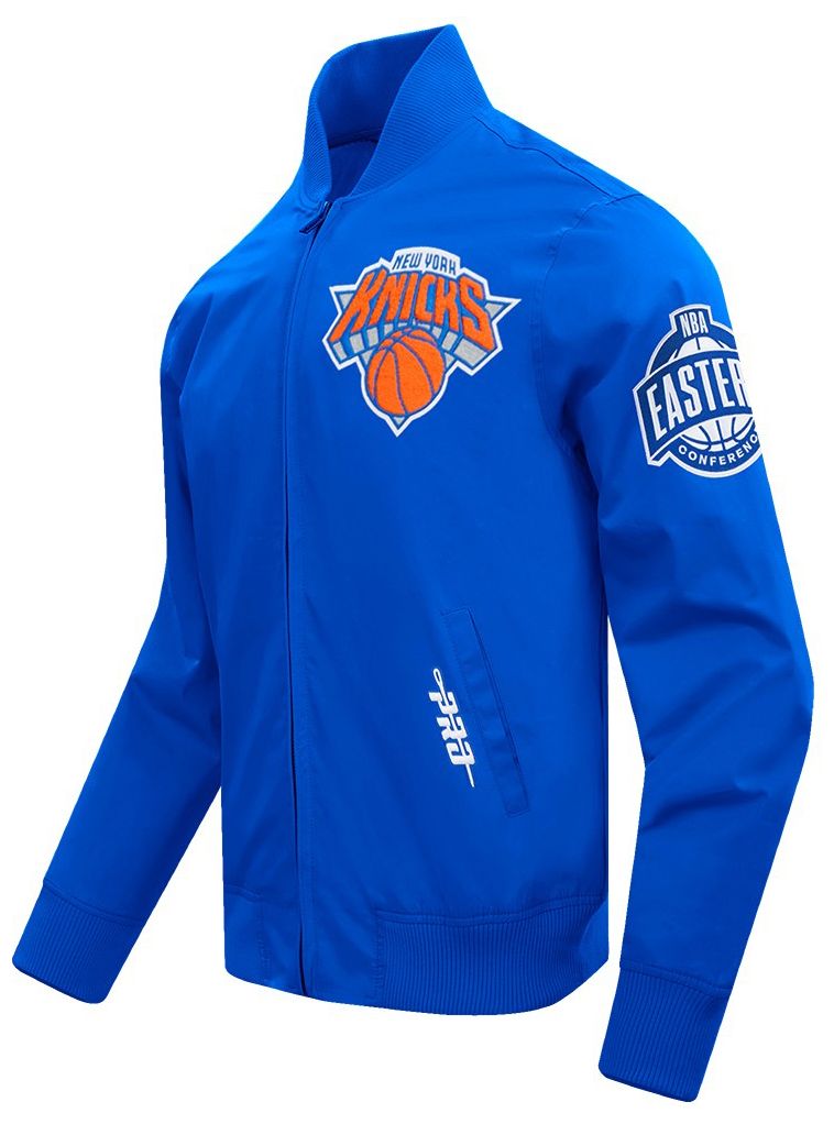 Pro Standard Men's New York Knicks Blue Living Large Jacket product image