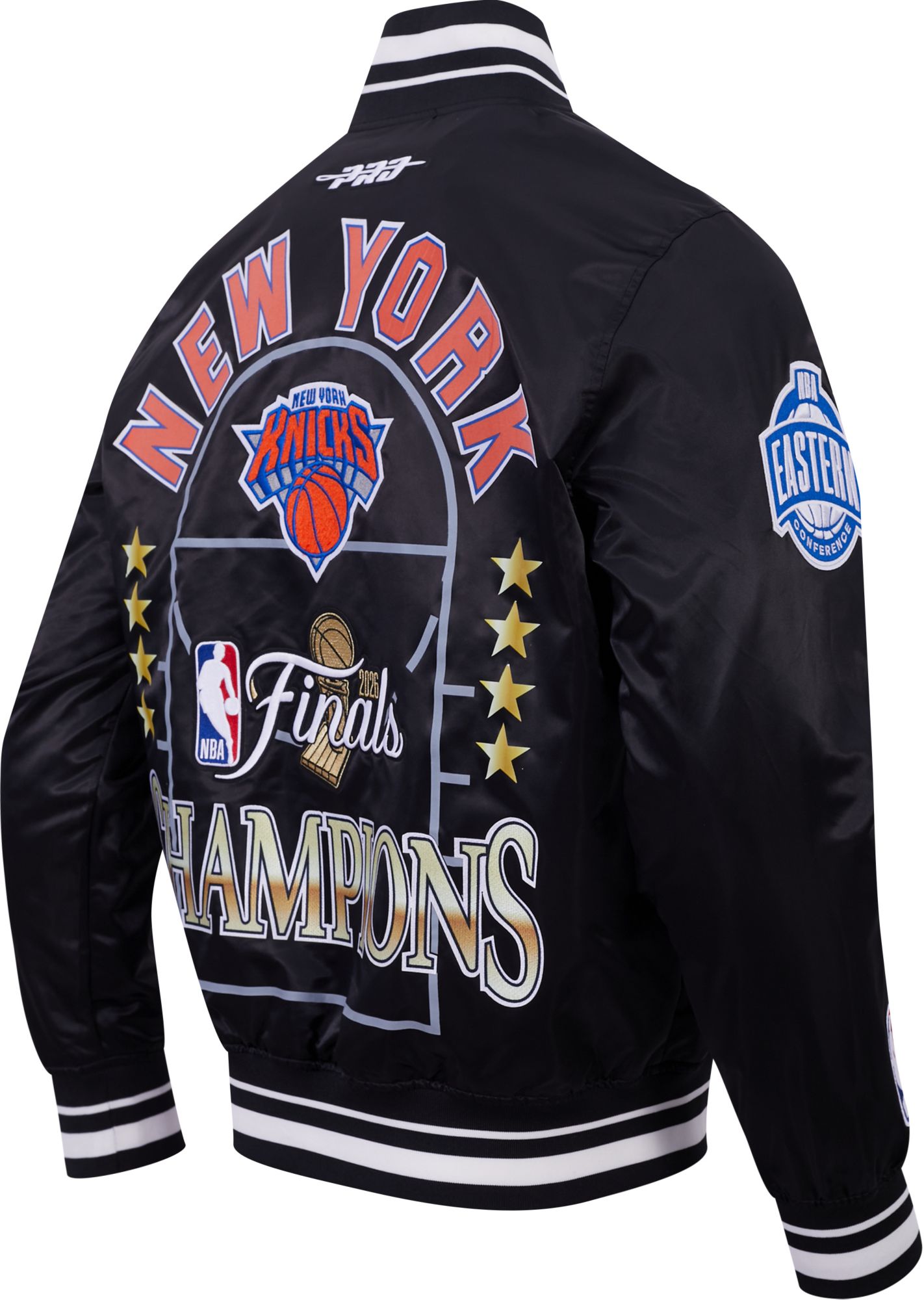Pro Standard Adult 2026 NBA Champions New York Knicks Satin Jacket product image