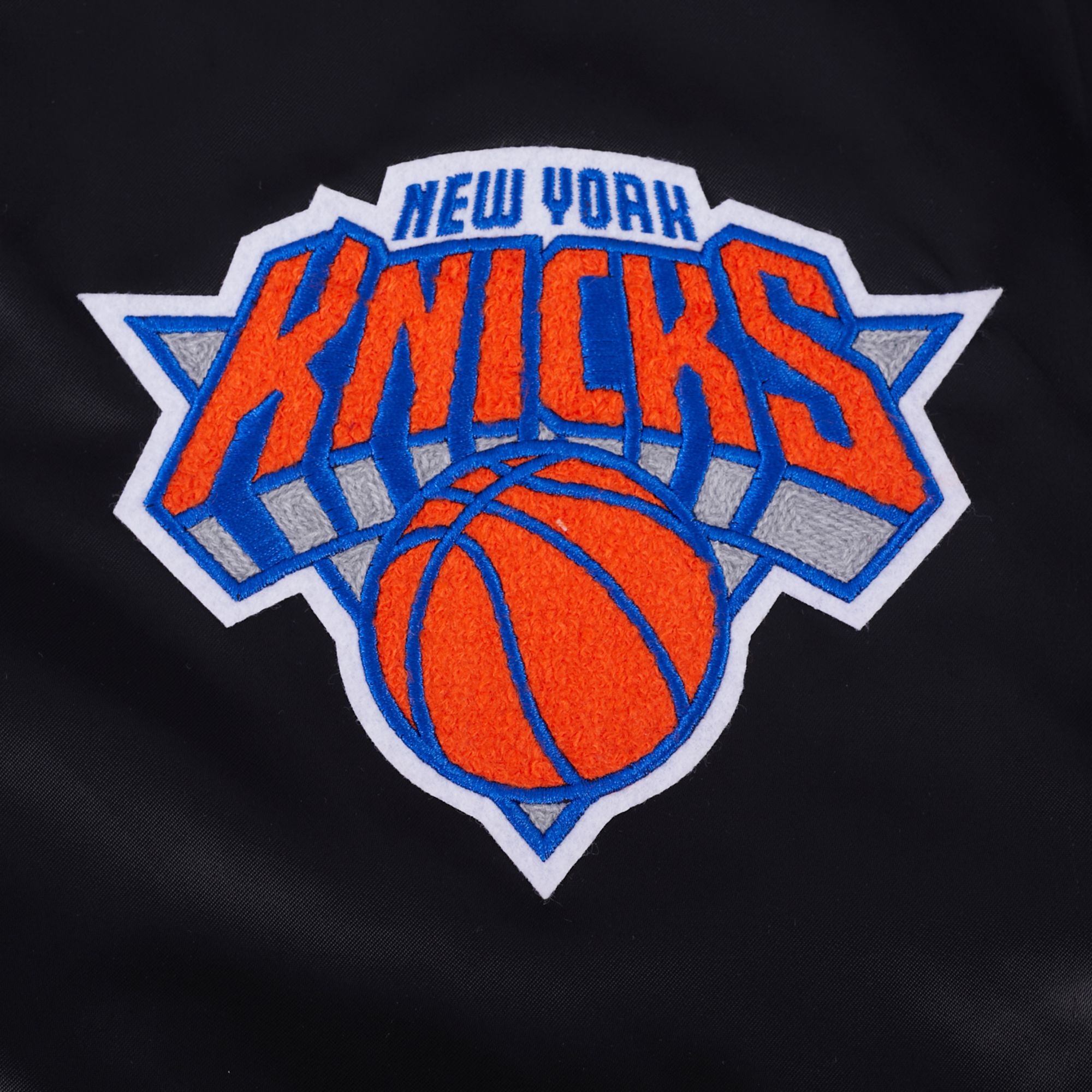 Pro Standard Adult 2026 NBA Champions New York Knicks Satin Jacket product image