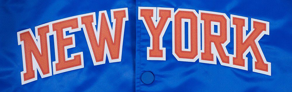 Pro Standard Men's New York Knicks Classic Royal Jacket product image