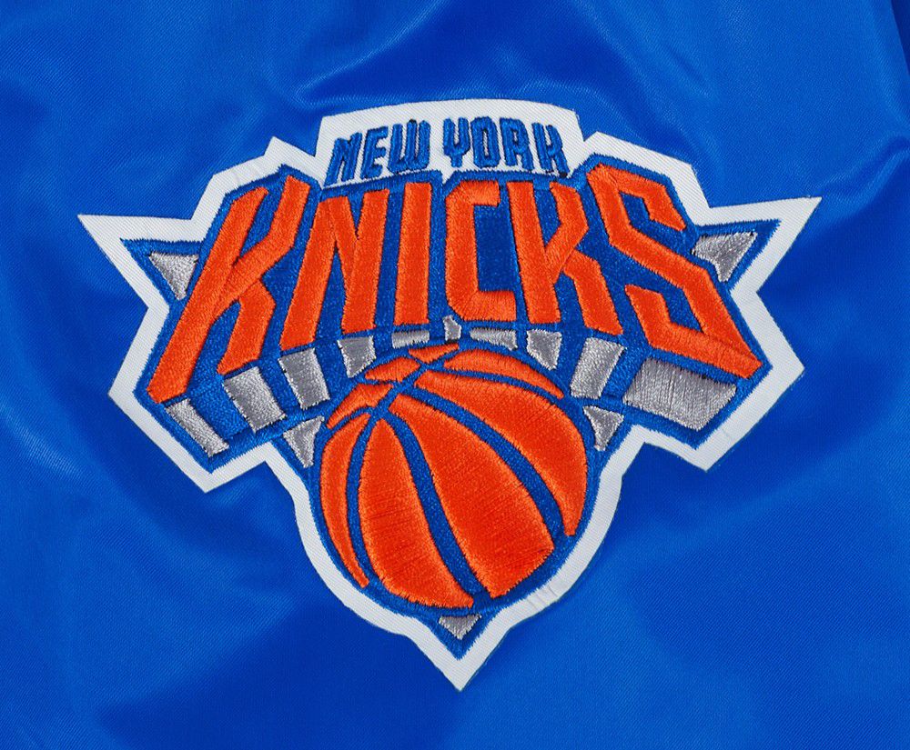 Pro Standard Men's New York Knicks Classic Royal Jacket product image