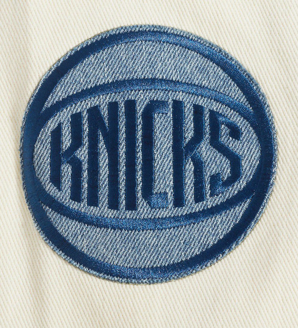 Pro Standard Men's New York Knicks Denim Varsity Jacket product image