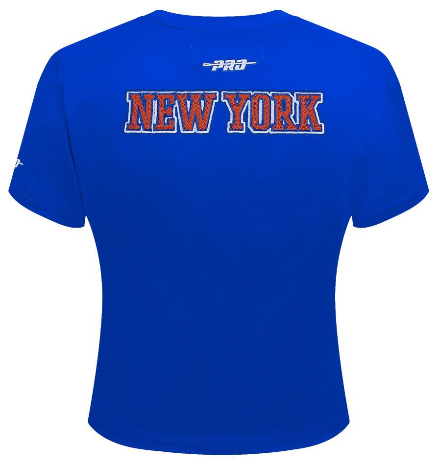 Pro Standard Women's New York Knicks Blue Game Day Classics Baby Doll T-Shirt product image