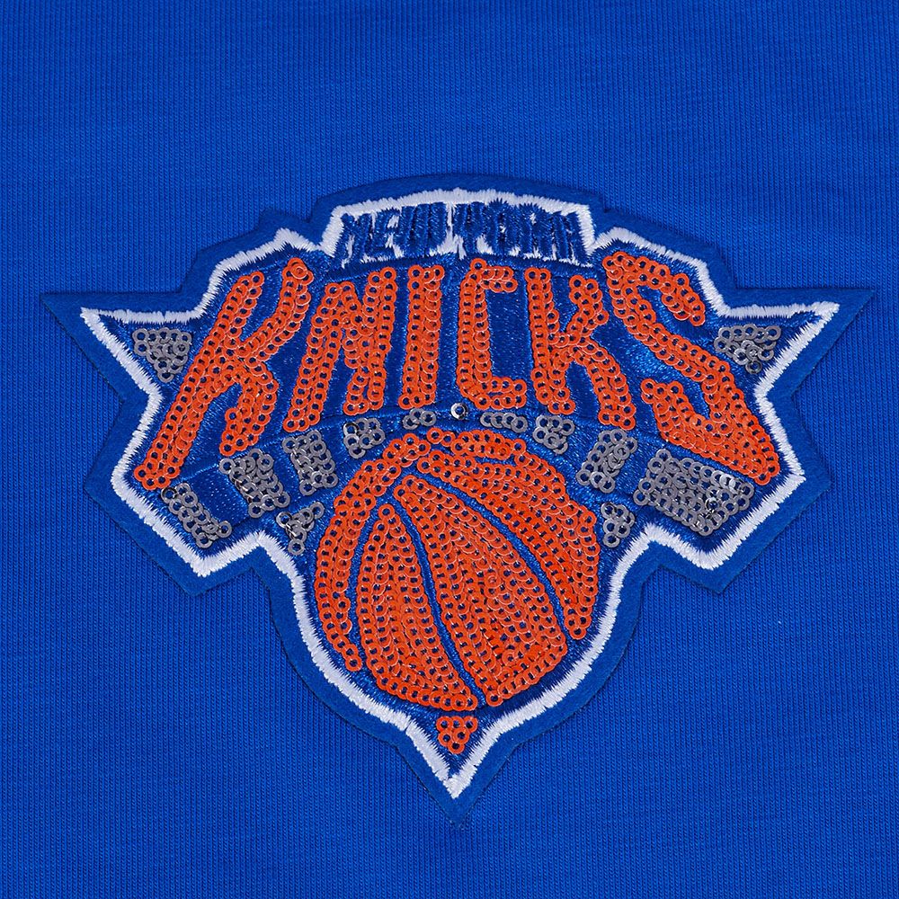Pro Standard Women's New York Knicks Blue Game Day Classics Baby Doll T-Shirt product image