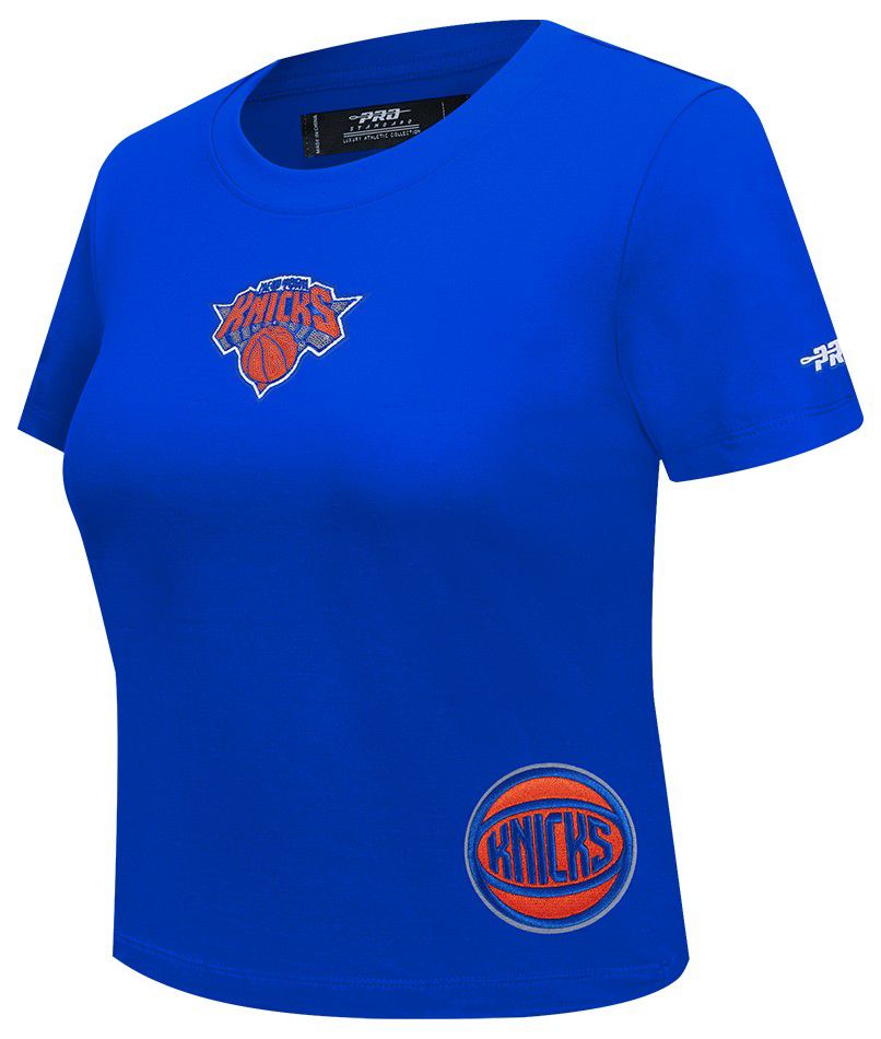 Pro Standard Women's New York Knicks Blue Game Day Classics Baby Doll T-Shirt product image