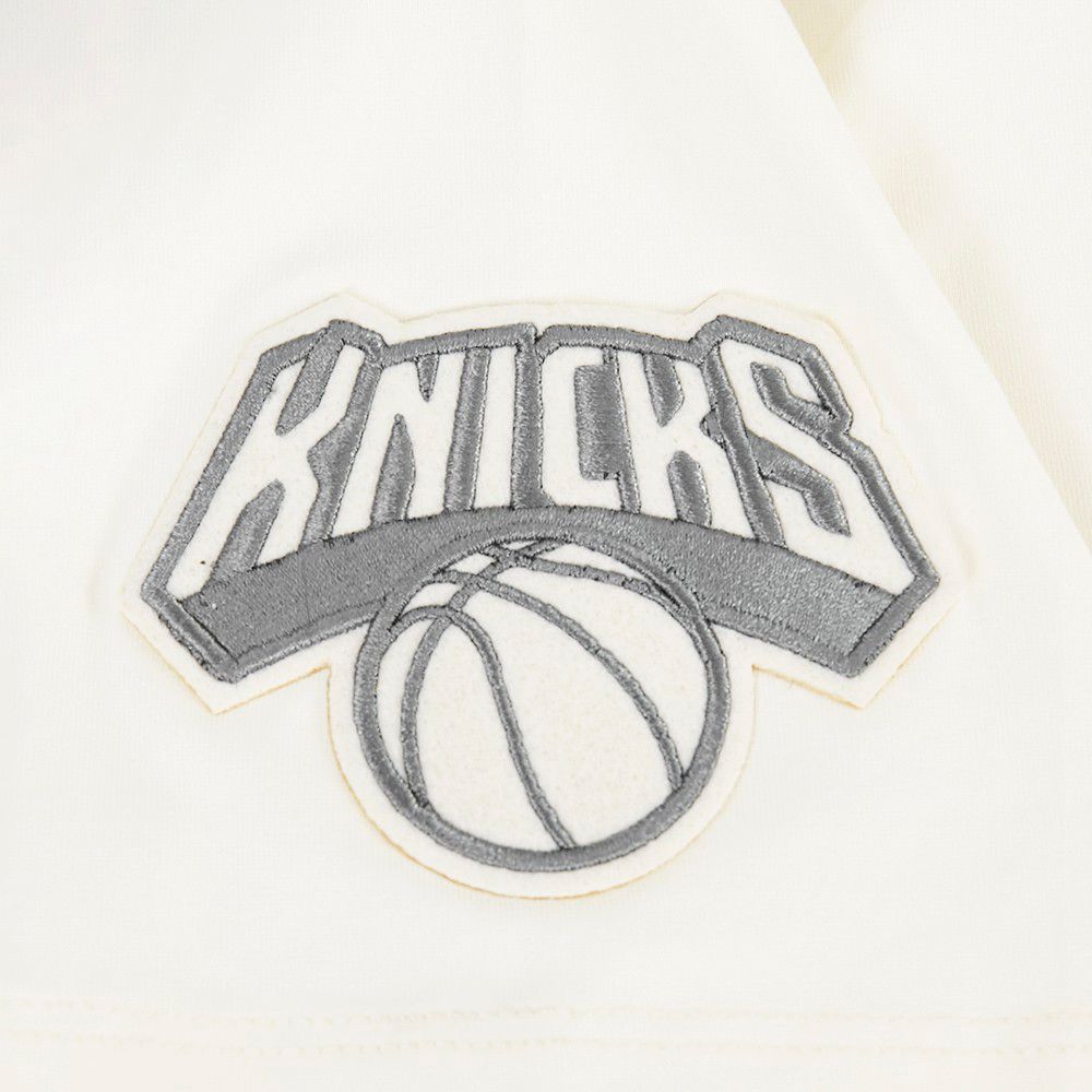 Pro Standard Women's New York Knicks Off White Street Team Slim T-Shirt product image