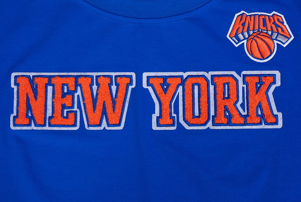 Pro Standard Women's New York Knicks Blue Classic Slim T-Shirt product image