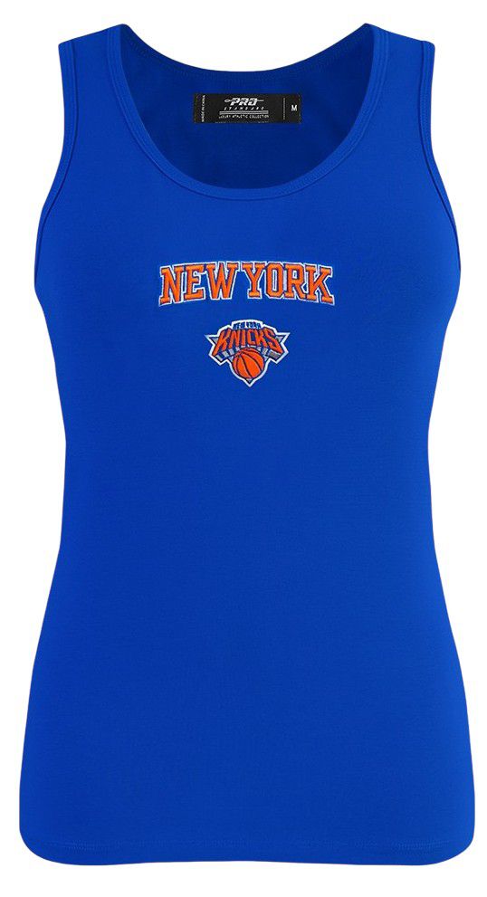 Pro Standard Women's New York Knicks Blue Classic Racerback Tank Top product image