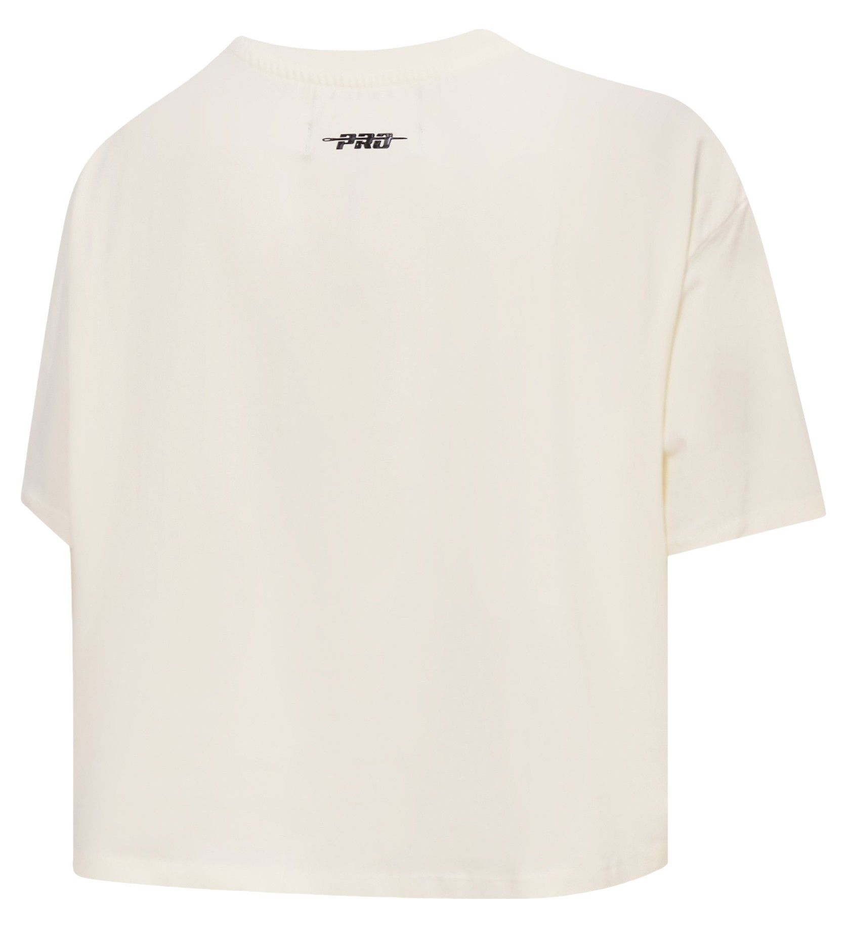 Pro Standard Women's New York Knicks Off-White Classic Boxy Cropped T-Shirt product image