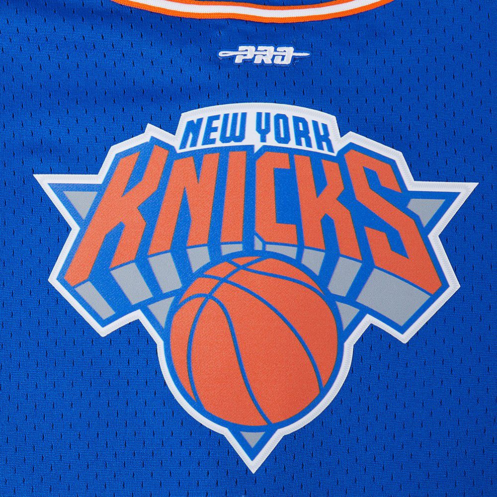 Pro Standard Youth New York Knicks Blue Button Down Shirt product image