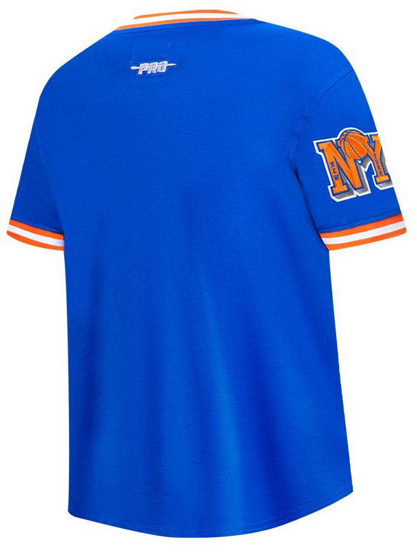 Pro Standard Youth New York Knicks Blue Striped T-Shirt product image