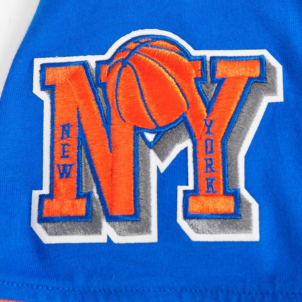 Pro Standard Youth New York Knicks Blue Striped T-Shirt product image