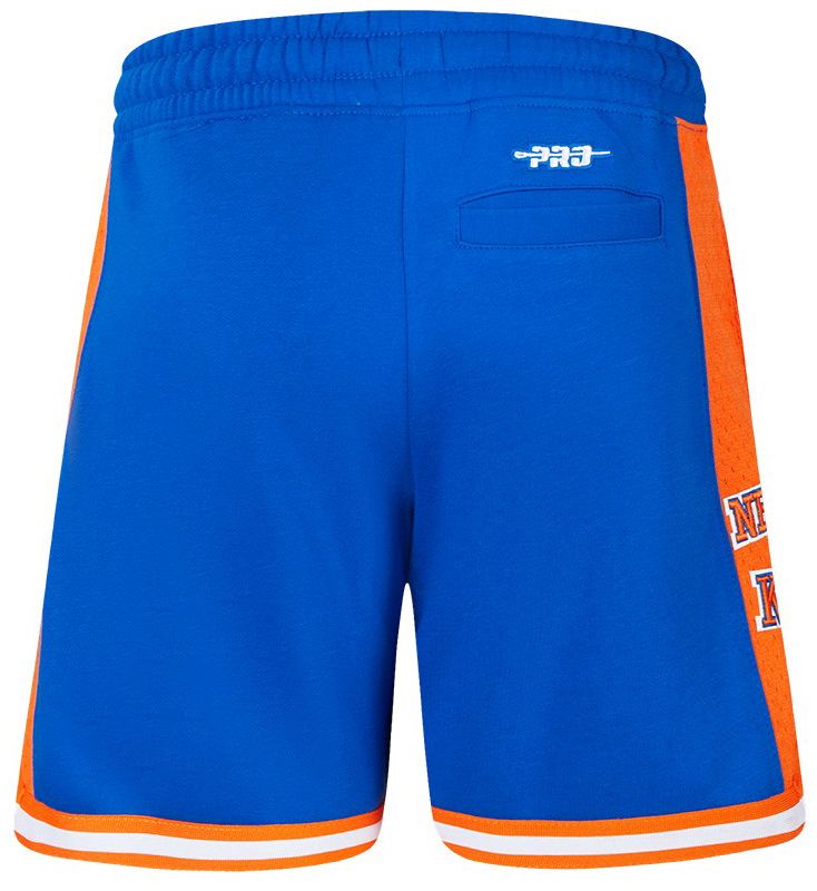 Pro Standard Youth New York Knicks Blue Retro Classic Fleece 2.0 Shorts product image