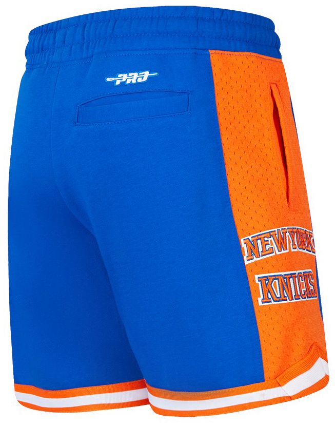 Pro Standard Youth New York Knicks Blue Retro Classic Fleece 2.0 Shorts product image