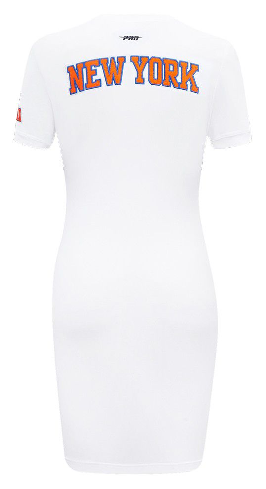 Pro Standard Women's New York Knicks White Classic Bodycon Dress product image