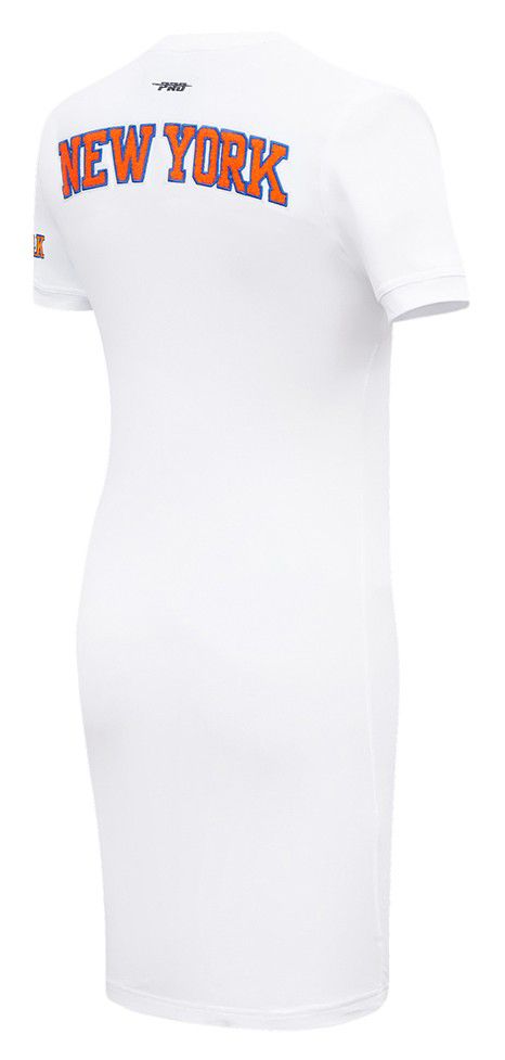 Pro Standard Women's New York Knicks White Classic Bodycon Dress product image
