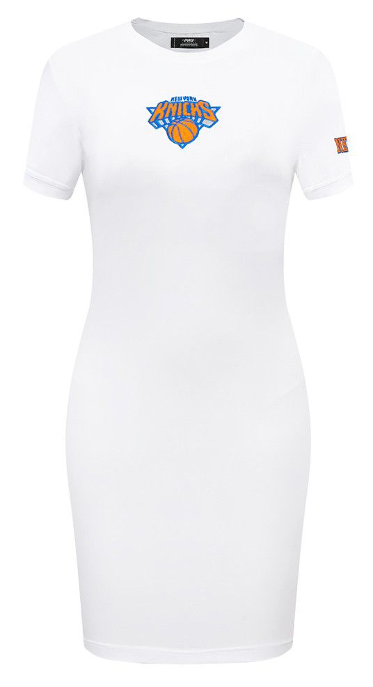 Pro Standard Women's New York Knicks White Classic Bodycon Dress product image