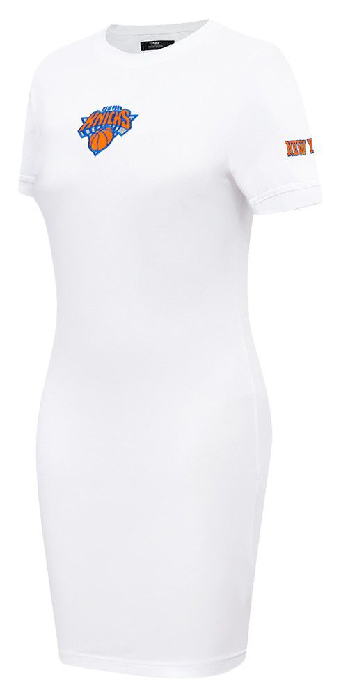 Pro Standard Women's New York Knicks White Classic Bodycon Dress product image