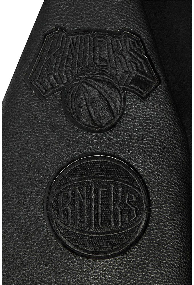 Pro Standard Youth New York Knicks Black Wool Varsity Jacket product image