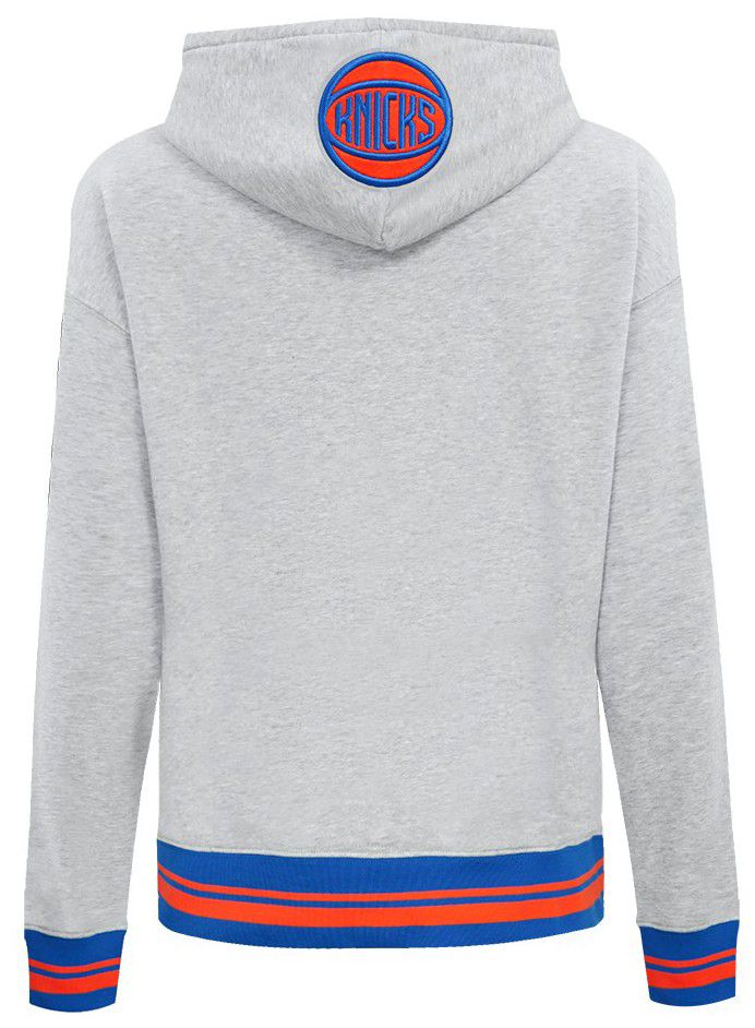 Pro Standard Women's New York Knicks Grey Crest Emblem Hoodie product image