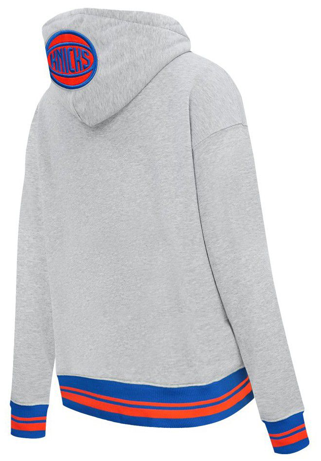 Pro Standard Women's New York Knicks Grey Crest Emblem Hoodie product image