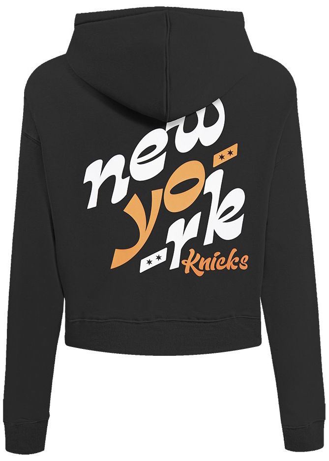 Pro Standard Women's New York Knicks Black Wordplay Full Zip Hoodie product image