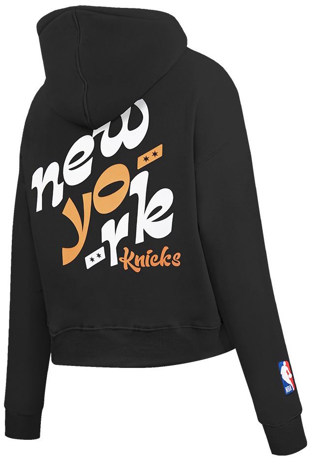 Pro Standard Women's New York Knicks Black Wordplay Full Zip Hoodie product image