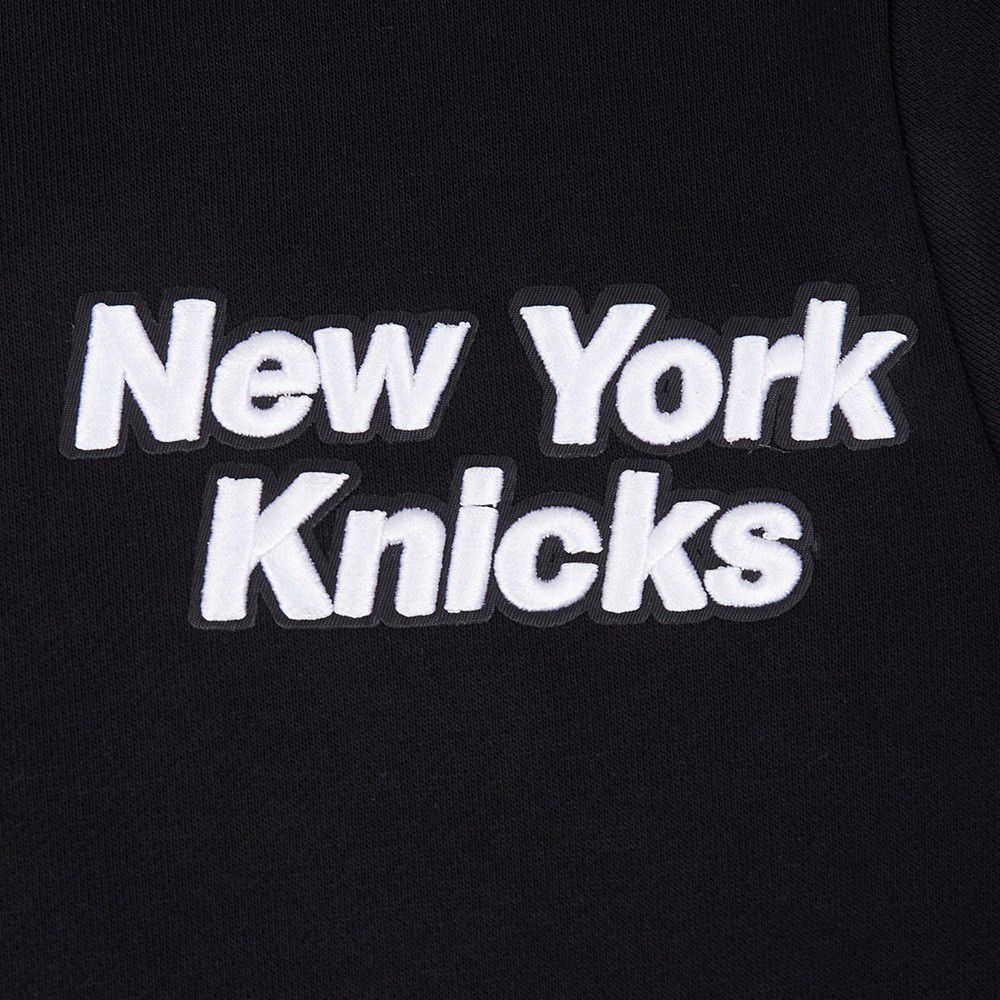 Pro Standard Women's New York Knicks Black Wordplay Full Zip Hoodie product image