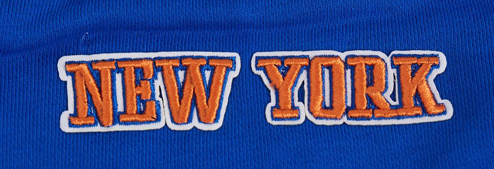 Pro Standard Women's New York Knicks Blue Classic Fleece Crewneck Sweatshirt product image