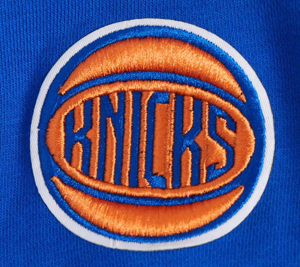 Pro Standard Women's New York Knicks Blue Classic Fleece Crewneck Sweatshirt product image