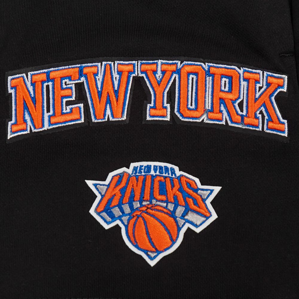 Pro Standard Women's New York Knicks Black Classic Fleece Shorts product image