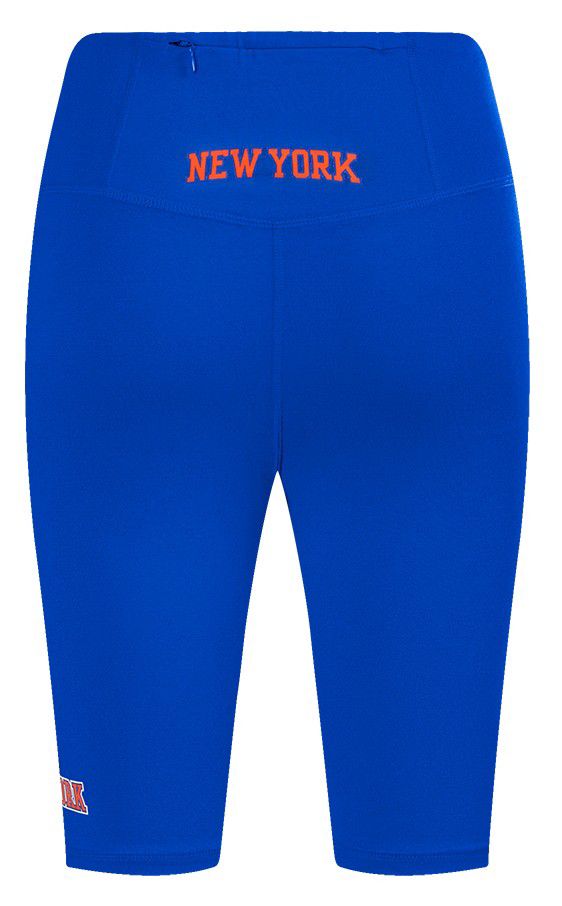 Pro Standard Women's New York Knicks Blue Classic Cotton Bike Shorts product image