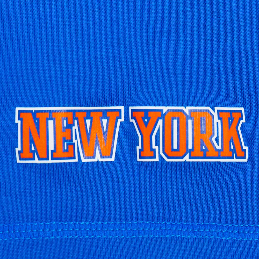 Pro Standard Women's New York Knicks Blue Classic Cotton Bike Shorts product image