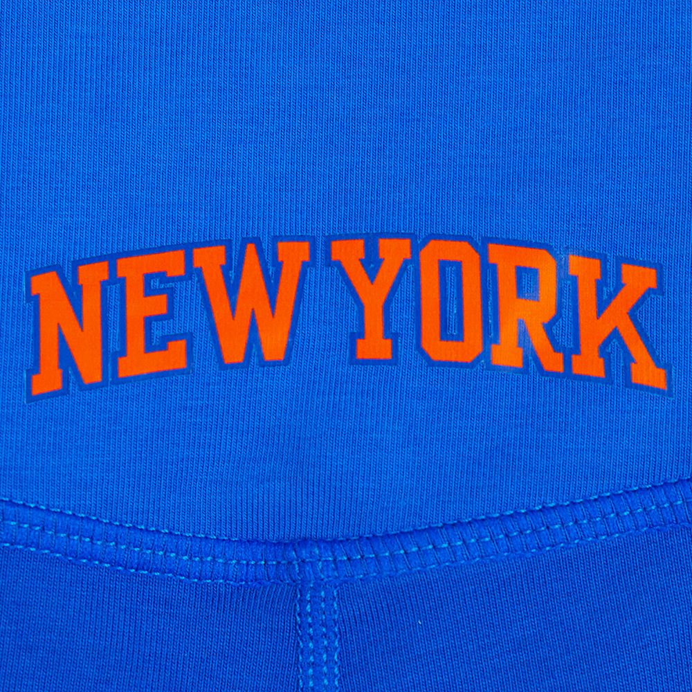 Pro Standard Women's New York Knicks Blue Classic Cotton Bike Shorts product image