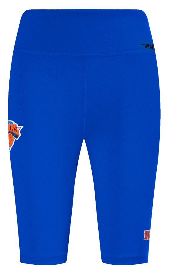 Pro Standard Women's New York Knicks Blue Classic Cotton Bike Shorts product image