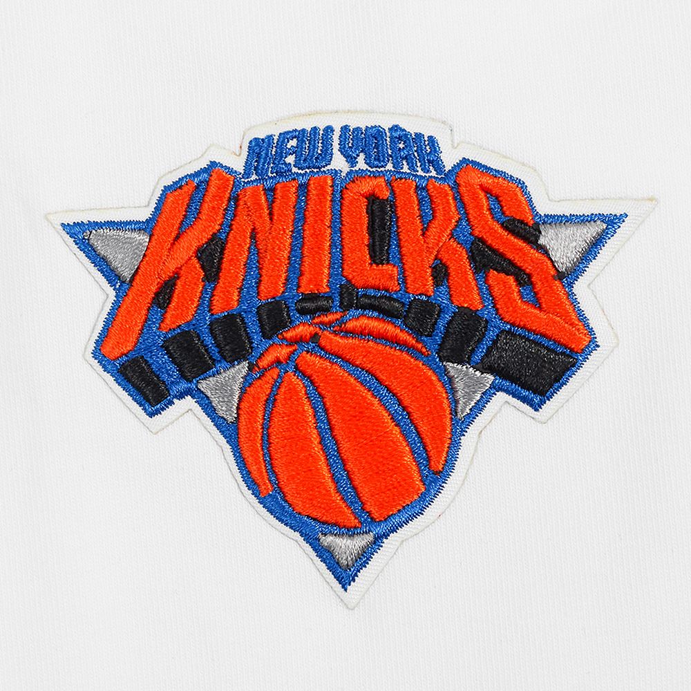 Pro Standard Women's New York Knicks White Classic Cotton Bike Shorts product image