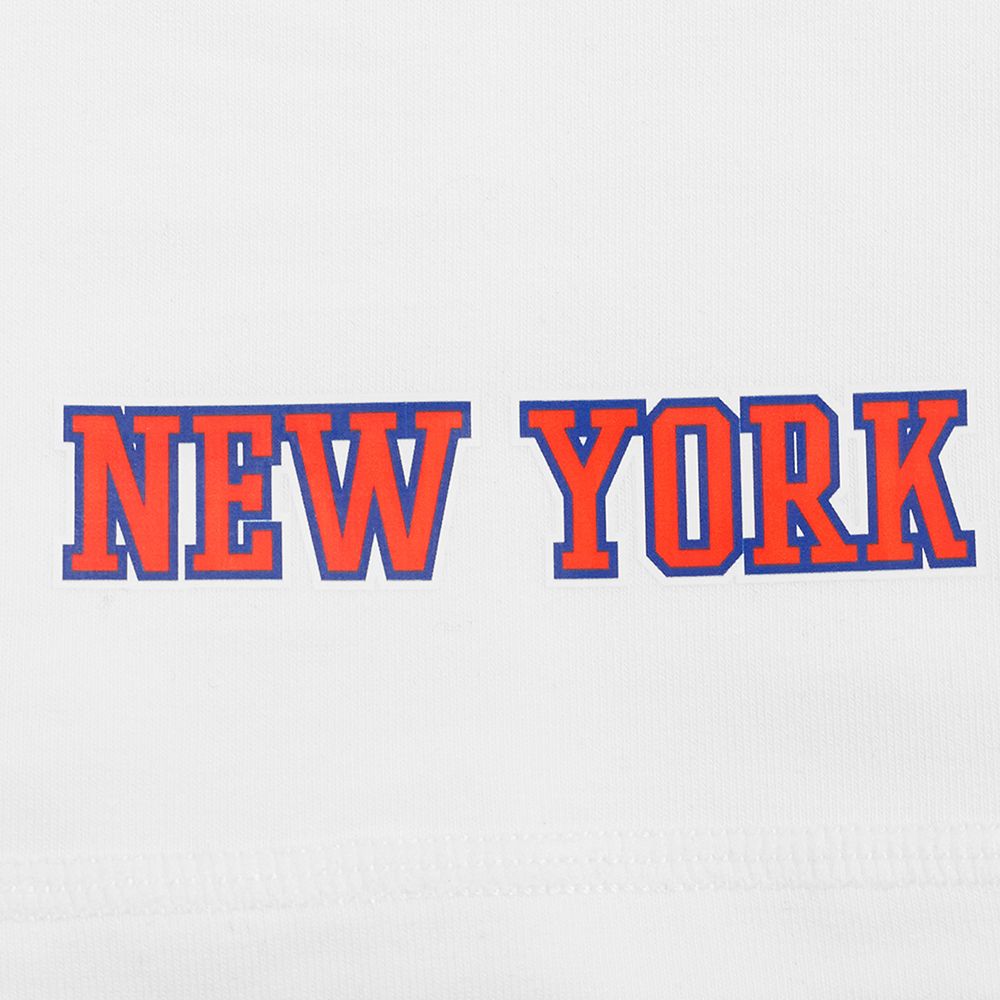 Pro Standard Women's New York Knicks White Classic Cotton Bike Shorts product image